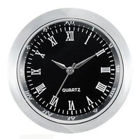 Insert de montre circulaire à utiliser avec une insertion d'ajustement Montre en métal Mini Insert d'horloge