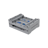Caisse en plastique pliable conforme aux normes UE, solution de rangement et d'organisation multi-usages