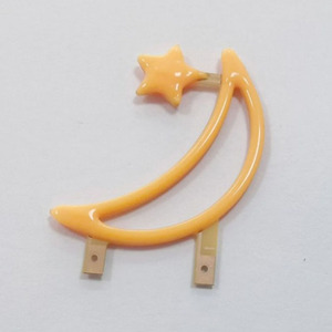 Lámpara Lunar LED con Bombillas COB, Luz Blanca Cálida Intermitente, DC 3V, LED SMD, Color de Emisión Amarillo, Lámpara Decorativa - Product Image 2