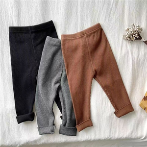 Детские эластичные хлопковые леггинсы - Product Image 3