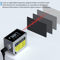 Télémètre laser haute précision FUWEI 20m FLR-2000N-UIR DC15-30V pour la mesure de distance de niveau de matériaux/liquides