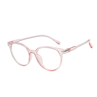 Vente en gros d'usine pas cher Montures de lunettes rondes vintage anti-lumière bleue pour hommes et femmes Lunettes anti-lumière bleue transparente en PC