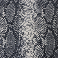 Cuir PVC Imprimé Peau de Serpent Gaufré Élastique et Imperméable de 1,0 mm pour Chaussures Femme, Sacs à Main et Sièges de Voiture – Usage Décoratif