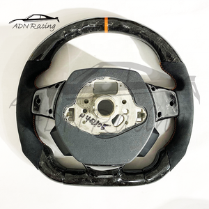 Para <span class=keywords><strong>Lamborghini</strong></span> <span class=keywords><strong>Huracan</strong></span>, <span class=keywords><strong>volante</strong></span> de fibra de carbono forjado personalizado 2014-2024 - Product Image 5