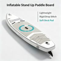 Planche de paddle gonflable portable pour sports nautiques