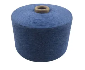 Çin fabrika yüksek kaliteli çorap ipliği dope boyalı % 100% Polyester inceltilmiş iplik çorap
