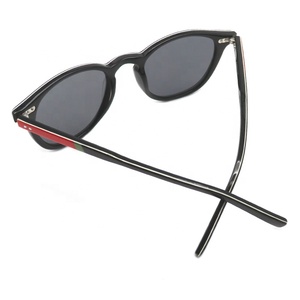 Classique Rond Noir Acétate Lunettes De Soleil Oculos De Sol Polarisé Lunettes De Soleil Pour Femmes Hommes - Product Image 5