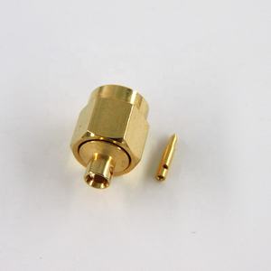 50ohm SMA Waterproof Male Straight RF Coaxial Connectors <strong>Terminals</strong> for .086'' RG405 Cable IP67 - Product Image 4