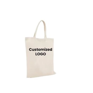 OEM <b>Muslin</b> Bag Custom Logo Printed Eco Friendly Recycled Reusable Blank Organic Calico Cotton Canvas Grocery Shopping Tote Bag - Product Image 1