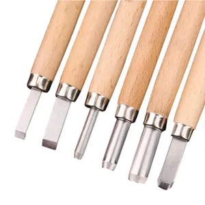 Scalpelli per utensili da intaglio del legno Set di taglio per artigianato per la lavorazione del legno Kit fai da te