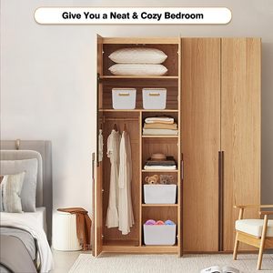 Bán Buôn 4 Gói Lưu Trữ Bin Với Nắp Tre, Nhựa Lưu Trữ Container Với Nắp, Nắp Tre Stackable Hộp Cho Tổ Chức Máy Tính Để Bàn - Product Image 5