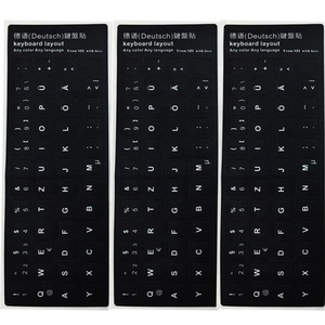 Vinyl máy tính xách tay Sticker trang trí tự dính PVC máy tính Bàn phím Sticker - Product Image 4
