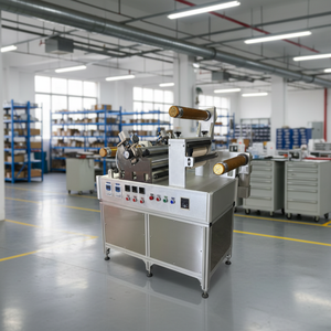 Machine de revêtement de laboratoire à adhésif thermofusible avec raclette chauffante - Product Image 4
