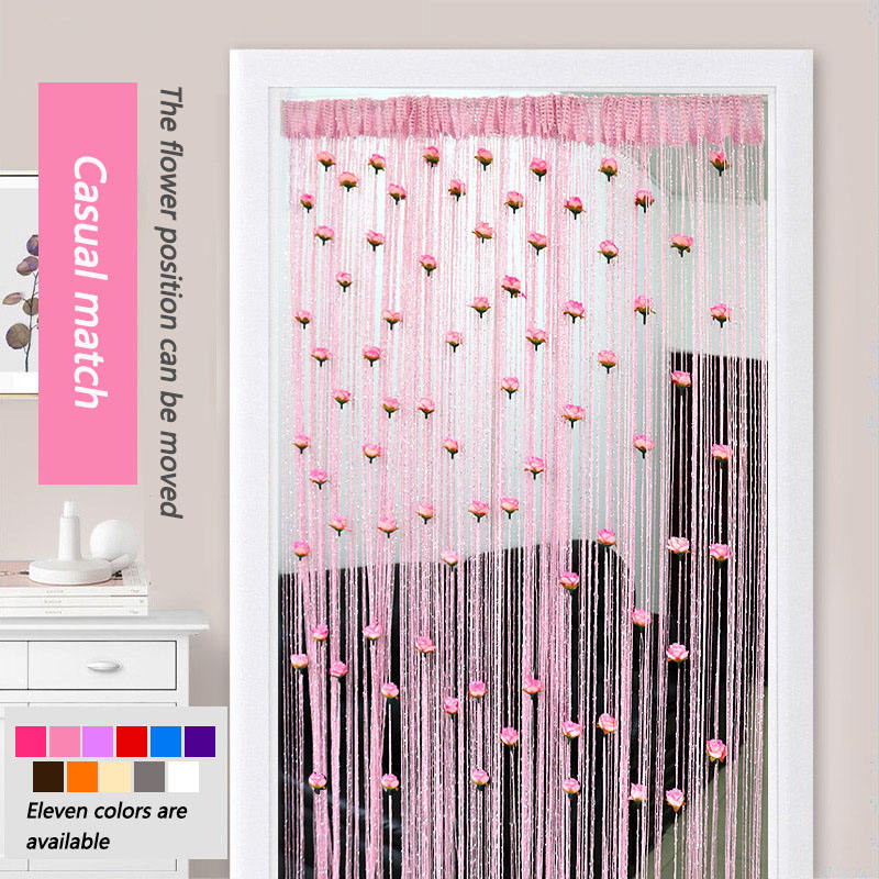 Wholesale Cheap Beaded Door Curtains Exquisite Painted Design