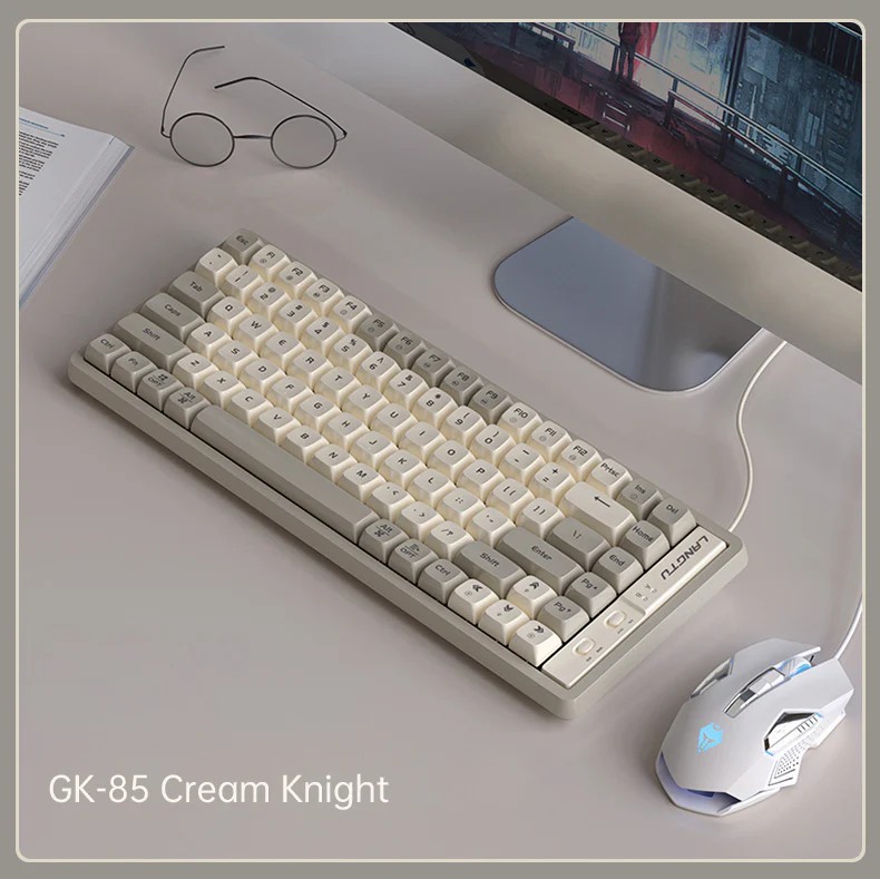 LANGTU GK85 ホットスワップメカニカルキーボード RGBバックライト付き