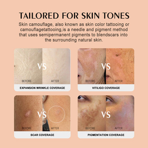 Naturaless-Suministros de tatuajes para arte corporal, pigmentos de camuflaje con marca elástica, tinta de pigmento de maquillaje permanente, 10ml - Product Image 5