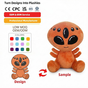 Fabricante de Peluches Personalizados de Alta Calidad, Muñeco de Peluche con Rostro de Niño de Dibujos Animados con Abrigo Marrón, Mercancía de Celebridades, Osos de Peluche Personalizados - Product Image 2