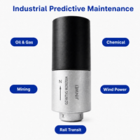 Sensor Inalámbrico de Vibración y Temperatura para Monitoreo de Condiciones de Equipos Rotatorios en Tiempo Real, Intrínsecamente Seguro Ex ia IIC T4 Ga