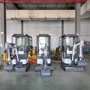 China Mini excavadora de alta calidad de gran potencia embolsadora con cabina CE/ISO/EPA Digger Personal Enterprise Machine - Product Image 1