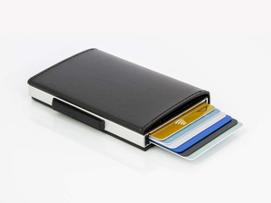 Titolare Della Carta automatico 8 Carte <span class=keywords><strong>e</strong></span> banconote schede Pop-Up Sottile Portafoglio RFID Blocco - Product Image 2