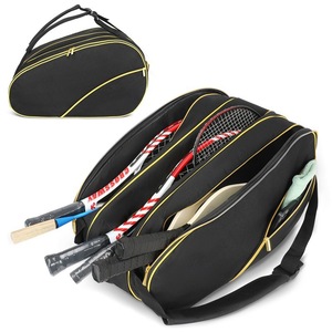 Grand sac à dos de protection convertible en Oxford personnalisé avec fermeture éclair sac de pickleball de <span class=keywords><strong>tennis</strong></span> léger pouvant contenir jusqu'à 9 raquettes - Product Image 1