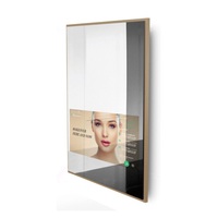 Espejo inteligente de 10,1 pulgadas a 100 pulgadas con pantalla táctil LED Android espejo mágico antiniebla para baño TV