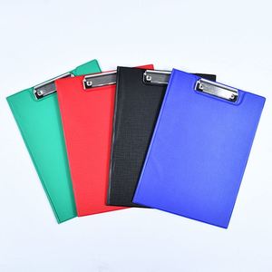 คลิปบอร์ดพับได้ Ys78 A4 ทำจาก PVC สองด้าน พร้อมช่องใส่ของและคลิปหนีบกระดาษ สำหรับโรงเรียน โรงพยาบาล สำนักงาน - Product Image 4