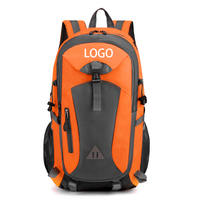 Sac à dos de voyage unisexe multifonctionnel avec logo personnalisé sac à dos décontracté pour sports de plein air randonnée camping sac d'alpinisme