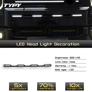 Nueva Lámpara de Parrilla Delantera TYPY de 12V para Land Rover Defender 2020-2025, Luz LED para Parrilla con Luz Dinámica de Funcionamiento, Fácil Instalación - Product Image 5
