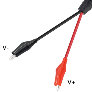 Cavo di Alimentazione 12V DC Maschio 2.1mmx5.5mm a Clip a Coccodrillo, Connettori 24AWG PVC per Telecamere di Sicurezza CCTV Elettroniche e Illuminazione - Product Image 5