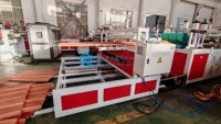 Máquina de Extrusión Automática para Láminas de Techo de PVC Corrugado de Doble Pared, Resistentes al Fuego e Impermeables, para Talleres y Casas de Campo