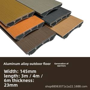 Revêtement de sol extérieur en alliage d'aluminium carré pour terrasses panoramiques, terrasses, villa, cour, décoration - Product Image 6