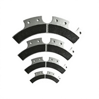 Plaquettes de friction pour embrayage pneumatique KB025 KB50 KB100 KB200 KB400 KB500 pour presse à poinçonner et machine d'estampage – Pièces d'embrayage à sec