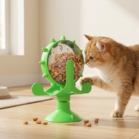 Jouet interactif distributeur de nourriture pour animaux de compagnie, distributeur lent rotatif en ABS pour chat et chien, pour le jeu autonome