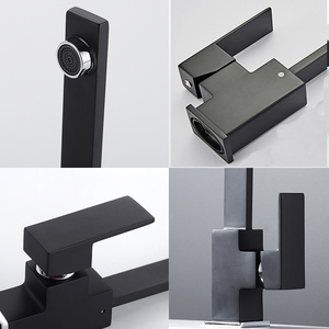 Mới nhà bếp Vòi thép không gỉ Bồn Rửa Nhà Bếp Mixer tap Hot & lạnh cần cẩu 360 ° xoay Mixer tap phun nước Outlet vòi cần cẩu - Product Image 4