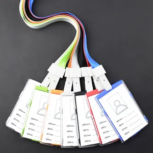 Steam Gift Cards Hot Selling Variety Of Colors Of Nylon With Plastic Card Cover Lanyard Custom