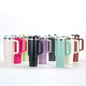 Taza termo para coche con aislamiento de acero inoxidable de 40oz, tecnología de gran capacidad, diseño de lingotes, taza de vacío para coche de 6-12 horas - Product Image 2