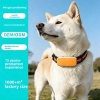 Collier de surveillance de la santé des animaux de compagnie, dispositif intelligent anti-perte, étanche, traceur pour chiens, fréquence cardiaque, GPS, Beidou, Glonass, ABS, Android