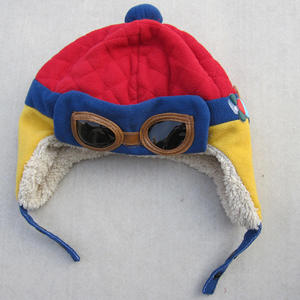All'ingrosso cappello Bomber invernale caldo fodera in lana per bambini paraorecchie pilota Lei Feng cappello per bambini ragazzi <span class=keywords><strong>2</strong></span>-4 anni cappello russo - Product Image 6