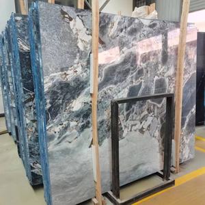 Marbre Calacatta Nero, Marbre Elephant <span class=keywords><strong>Mily</strong></span> Blue Galaxy, Grand Plaque Polie pour <span class=keywords><strong>Villa</strong></span>, Caractéristique Imperméable - Product Image 6