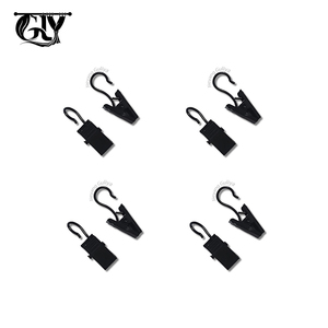 Crochets de rideau en métal modernes de haute qualité, faciles à suspendre, <span class=keywords><strong>pinces</strong></span> pour tringles à <span class=keywords><strong>rideaux</strong></span> pour une utilisation pratique, accessoires pour tringles à <span class=keywords><strong>rideaux</strong></span> et rails - Product Image 2