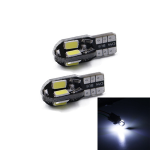 Bombillas LED para coche, luces de estacionamiento, luces de lectura, T10 W5W, 168 194, 8 bombillas, 5730 5630. - Product Image 2