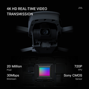 Tốt Nhất Bán Đức Tin Mini Chuyên Nghiệp 5.8Ghz 3-Trục Gimbal Không Chổi Than Drone 4K HD <span class=keywords><strong>Video</strong></span> Máy Ảnh RC <span class=keywords><strong>Quadcopter</strong></span> - Product Image 3
