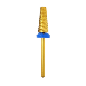 Foret à ongles en carbure M+XXF 5 en 1, revêtement en titane, pour droitier, tige 3/32, pour un retrait rapide de l'acrylique - Product Image 1