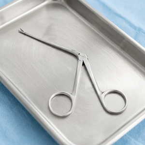Pinces micro-alligator en acier de haute qualité, 3,5 pouces, dentelées, instruments manuels ORL, certifiées CE Classe I, pour chirurgie d'arthroscopie - Product Image 4