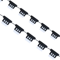 Ismart IP65 12/24V Lumières de Noël permanentes, lumières LED pour fêtes, lumières de jardin à brancher, lumières décoratives d'extérieur, garantie 3 ans