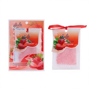 Sachets Aromáticos de Diseño Moderno, Forma Rectangular, Fragancia de Fresa y Limón, Eliminación de Olores Duradera para Armarios y Habitaciones - Product Image 1