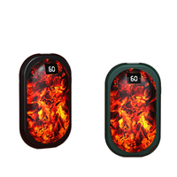 Chauffe-mains électronique en plastique personnalisé avec logo, best-seller, batterie externe 3600mAh, chauffage USB pour voiture/camping-car/chambre et utilisation en extérieur