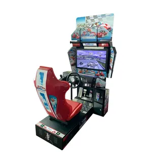 Heißer Verkauf Indoor-Simulator 5d Malaysia Münz betriebene Arcade-Rennwagen-Spiel maschine