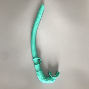 Colorful <strong>Silicone</strong> Mouthpiece Safety Liquid <strong>Silicone</strong> <strong>Underwater</strong> Swimming Training Snorkel Folding Diving Snorkel - Product Image 6
